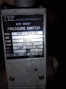 Регулятор давления ITT AEROSPACE controls 225P1C3BRW